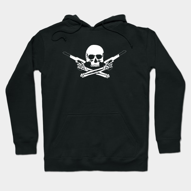 SKULL N' ZAPPERS Hoodie by VOLPEdesign